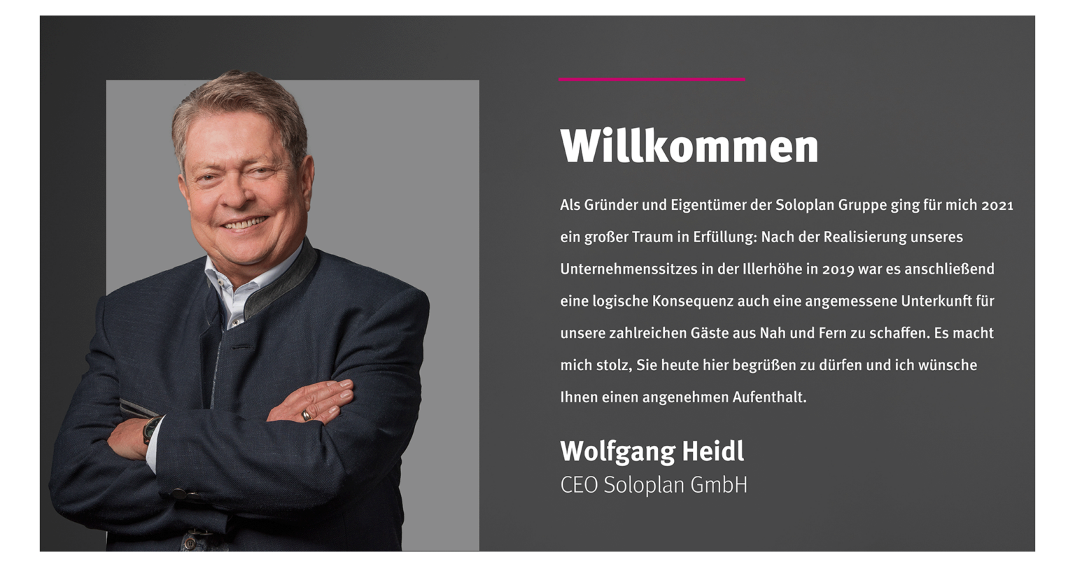 CEO Wolfgang Heidl